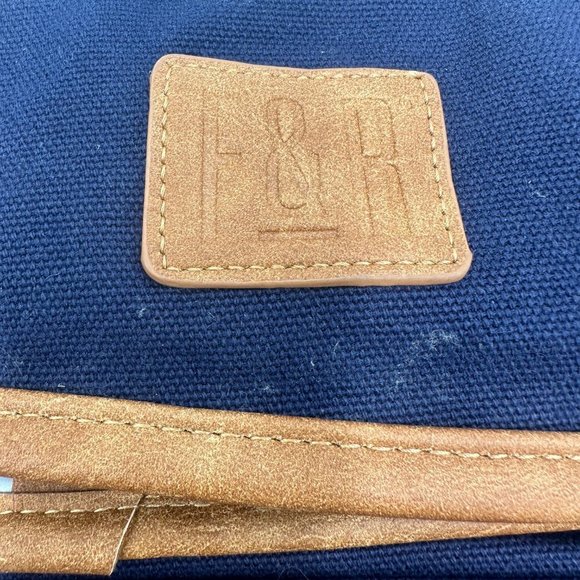 FOSTER & RYE Insulated Cooler Wine Backpack In Deep Pacific Blue NWT - Picture 5 of 12